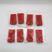 Red Scrap Tag Rectangle Paper Cardstock 3-3/16in x 6-1/4in Wire Eyelet 200pk 7