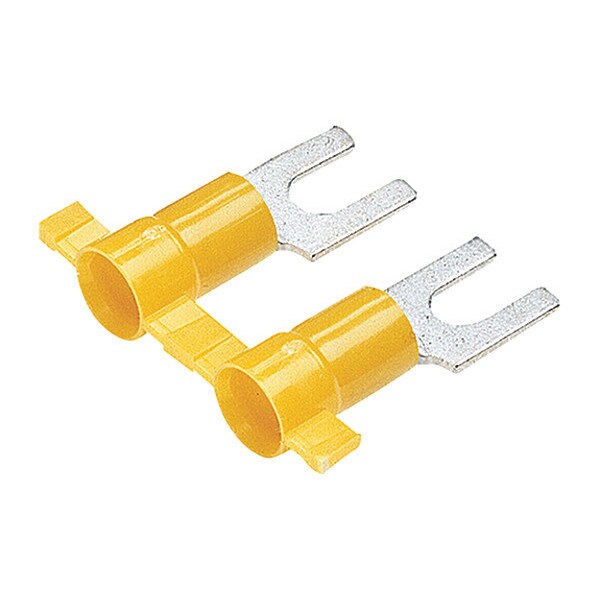 Panduit PV10-8FFB-2K Flanged Fork Terminal 12-10 AWG Wire Range #8 Stud 2000pk 3