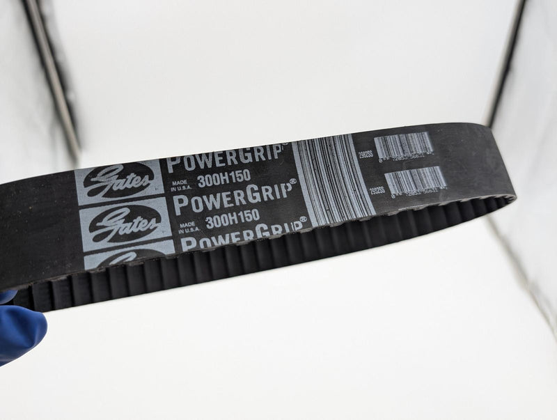 Gates 300H150 Timing Belt 1/2" Pitch 60 Teeth 30" Length 1-1/2" Width Powergrip 3