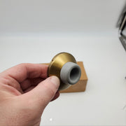 Glynn Johnson Wall Door Stops Satin Brass 2-5/16"OD Toggle Bolt 2 Pack 60W 3