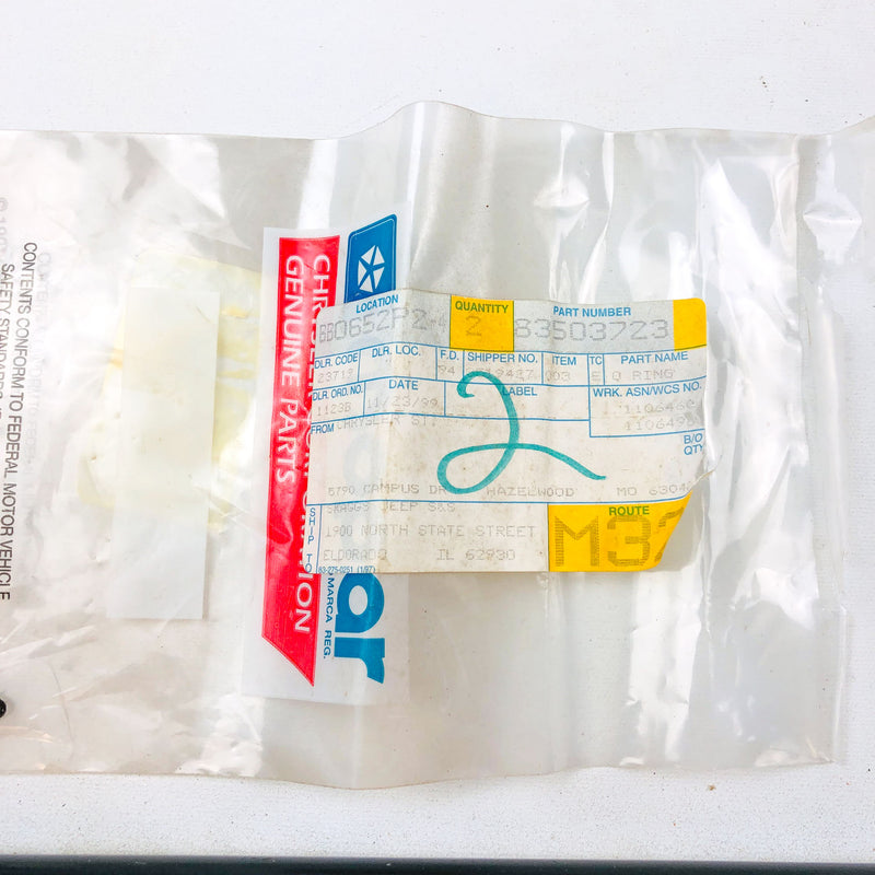 Mopar 83503723 O Ring for Trans Speedo Adapter OEM NOS 1997-1999 Jeep Cherokee 2