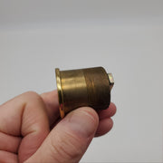 Falcon Mortise Cylinder 1-1/4" Length Bright Brass # 986 E Keyway 5 Pin 9897 Cam 5