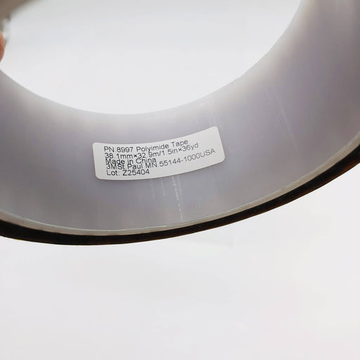 3M 98858 Polyimide Film Tape 8997 Amber 1-1/2in x 36 Yards 1.0 MIL 1 Roll 2