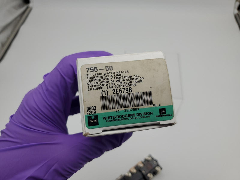 White Rodgers 755-50 Water Heater Thermostat & Limit 5 to 15 Deg Differential 5