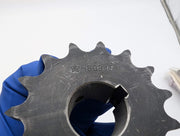 Tsubaki 50B15F-1-1/8 Roller Chain Sprocket 1.125" Bore 15 Teeth 50 / 5/8 Chain 3