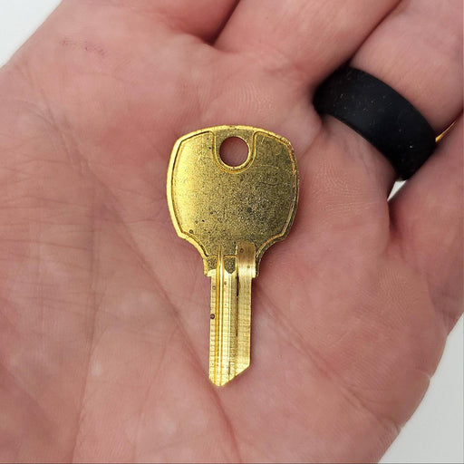 10x National M5-0698-111 Key Blanks for HON Cabinets Brass 2