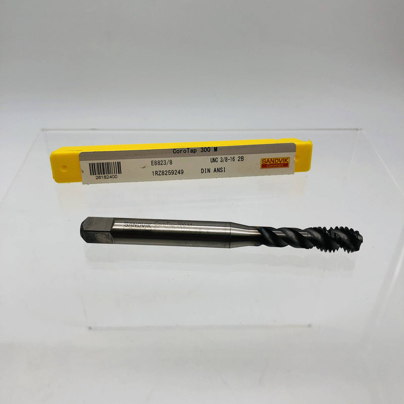 Sandvik E8823/8 Cutting Tap with Spiral Flutes UNC 3/8-16 2B CoroTap 300 M 1pc 9
