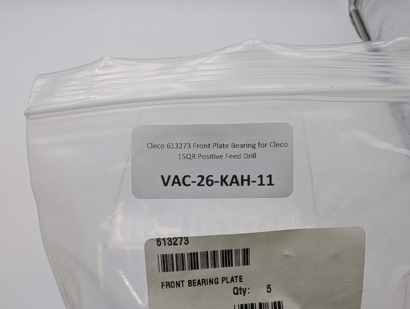 Cleco 613273 Front Plate Bearing for Cleco 15QR Positive Feed Drill 5