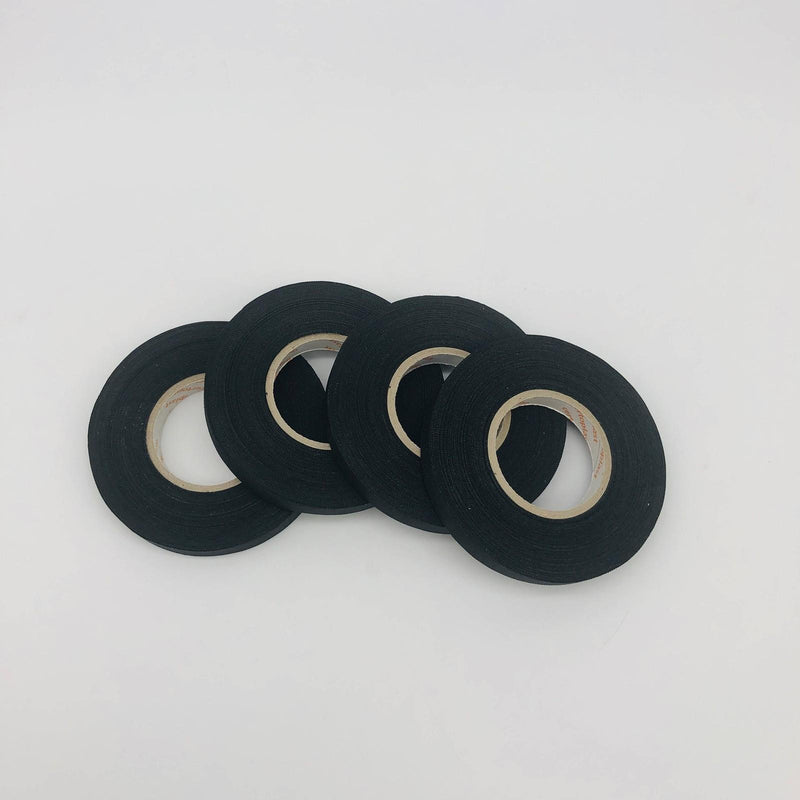 4x Certoplast 514 Pressure-Sensitive Adhesive Tape Fabric 9mm x 25m Wiring Cable 10