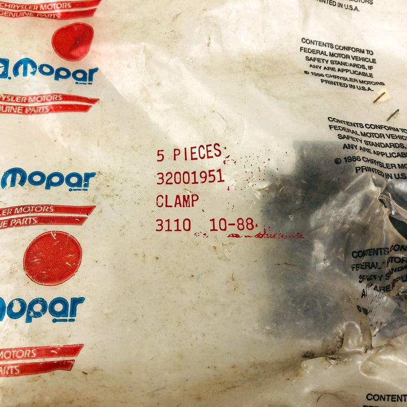 Mopar 32001951 Clamp OEM NOS For Jeep 2