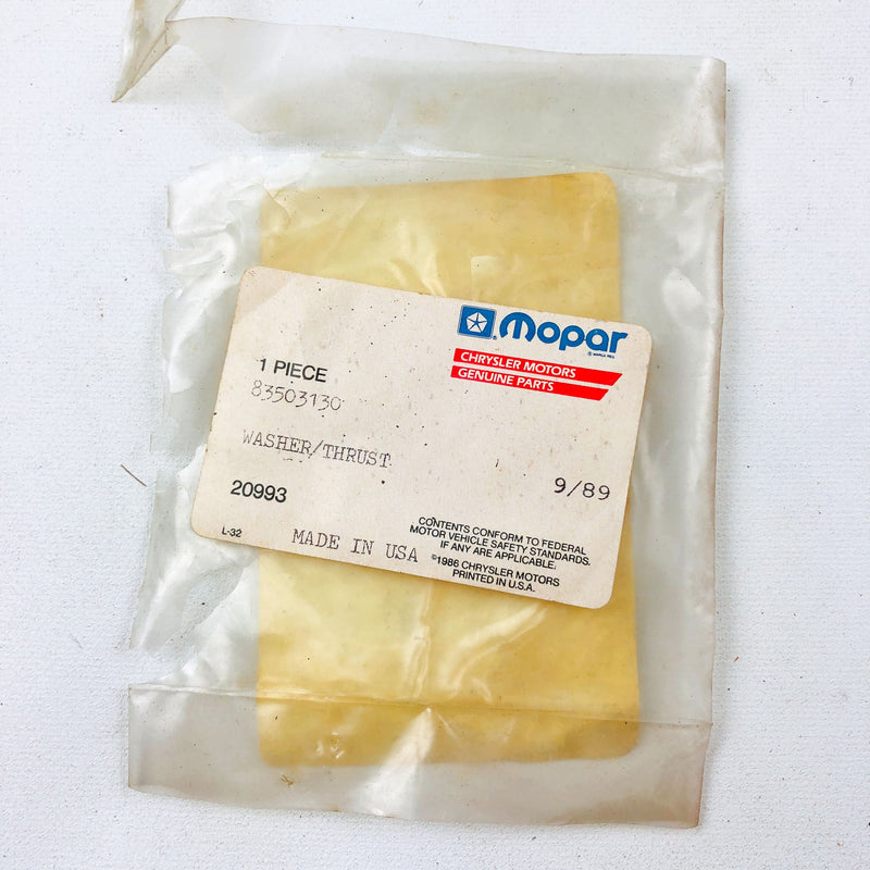 Mopar 83503130 Thrust Washer Ring Gear Train NPG 242 OEM NOS for 1987-90 2
