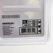 Greenlee 645-011 Quick Change Cutter Shank Small Arbor 3/8 Chuck Carbide 05752 6