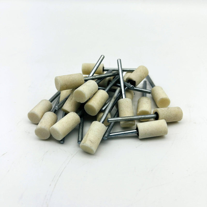 Modern Abrasives 01745 Mounted Point 3/8x3/4 General Purpose White Soft AO 25pk 8