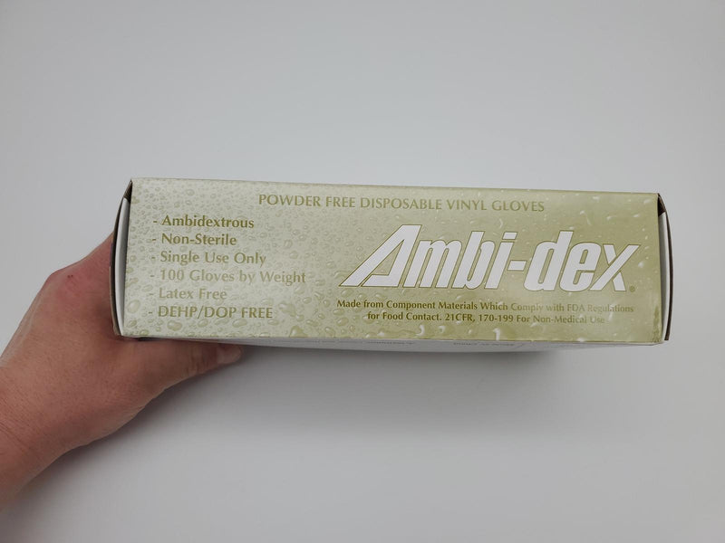 PIP Vinyl Gloves Powder Free Size XL Industrial Grade 3 Mil 64-V3000PF 100 Pack 2