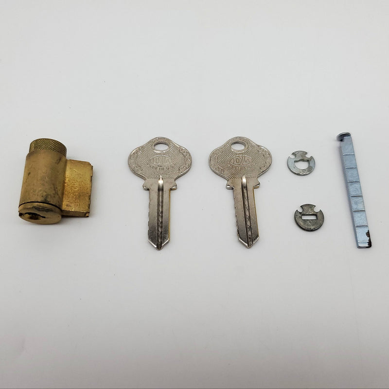 Acro Welch Lock Cylinder Conversion Kit Sargent U Knob 5 Pin Satin Brass #6865
