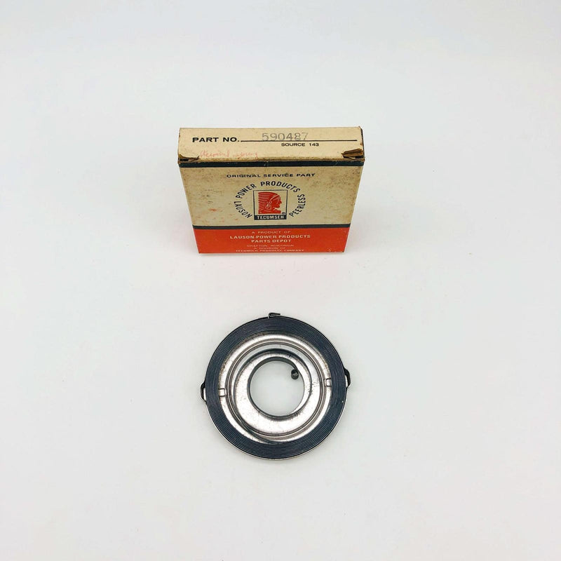 Tecumseh 590487 Starter Spring OEM New Old Stock NOS Open 9