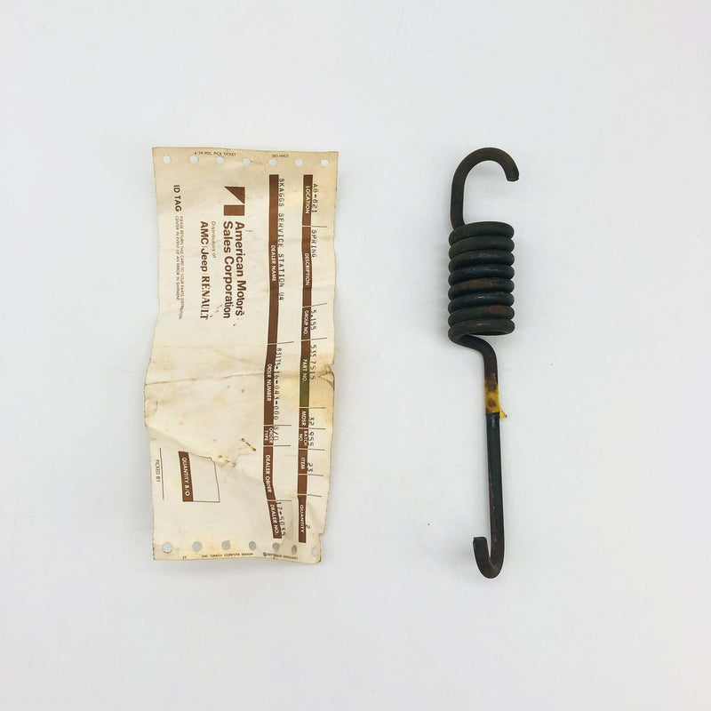 AMC Jeep 5357515 Spring for Pedal Clutch Linkage OEM NOS 1981-86 Cher Wag Loose 6