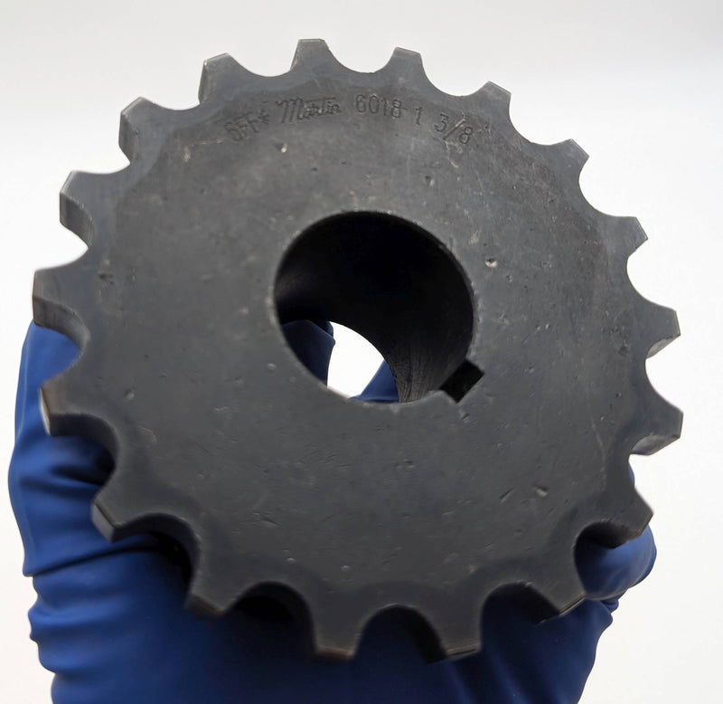 Martin 6018 1 3/8 Chain Coupling Sprocket 1-3/8" Bore 18 Teeth 7/16" Pitch 1