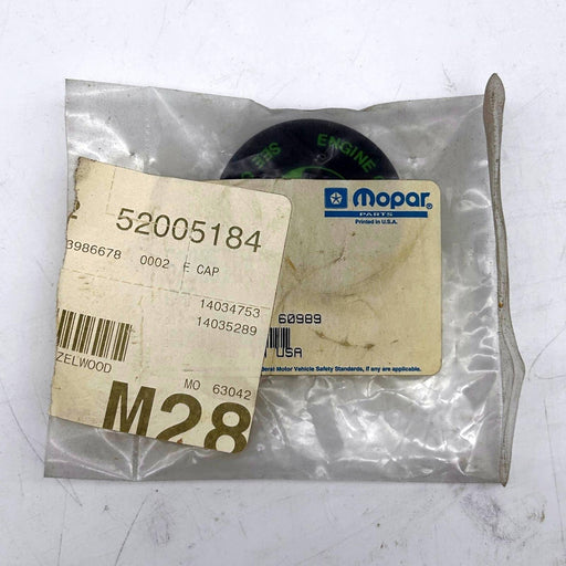 Mopar 52005184 Engine Coolant Cap OEM New Old Stock NOS Sealed 1