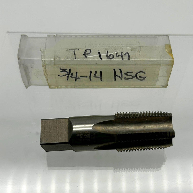 GWS Tool 16526 Plug Tap BSPT Taper Mod Whit 3/4inch-14 HSG 5 Flutes 1ct 1