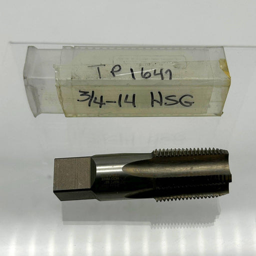 GWS Tool 16526 Plug Tap BSPT Taper Mod Whit 3/4inch-14 HSG 5 Flutes 1ct 1