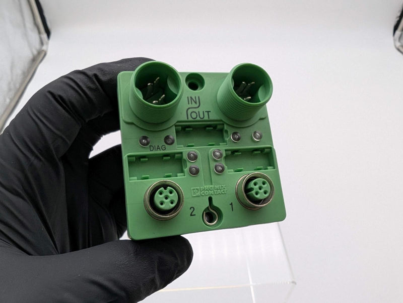 Phoenix Contact 2719425 IBSL BOX 24 DI 2/2-M12 INTERBUS Digital Output Module 2