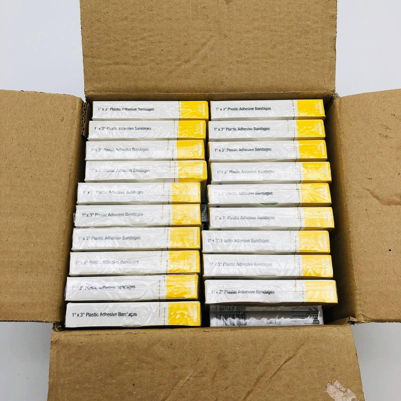 Acme First Aid Only 1-002 Plastic Adhesive Bandages 1in x 3in 59 Boxes of 16pcs 8