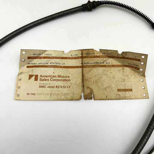 AMC Jeep 5355286 Brake Cable OEM NOS 81-86 CJ 5-8 Scrambler Left Hand Drive 2
