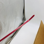 Panduit BT4S-M2-PRT Cable Tie Metal-Barb 15.1L Standard Nylon Red Custom Pk1000 5