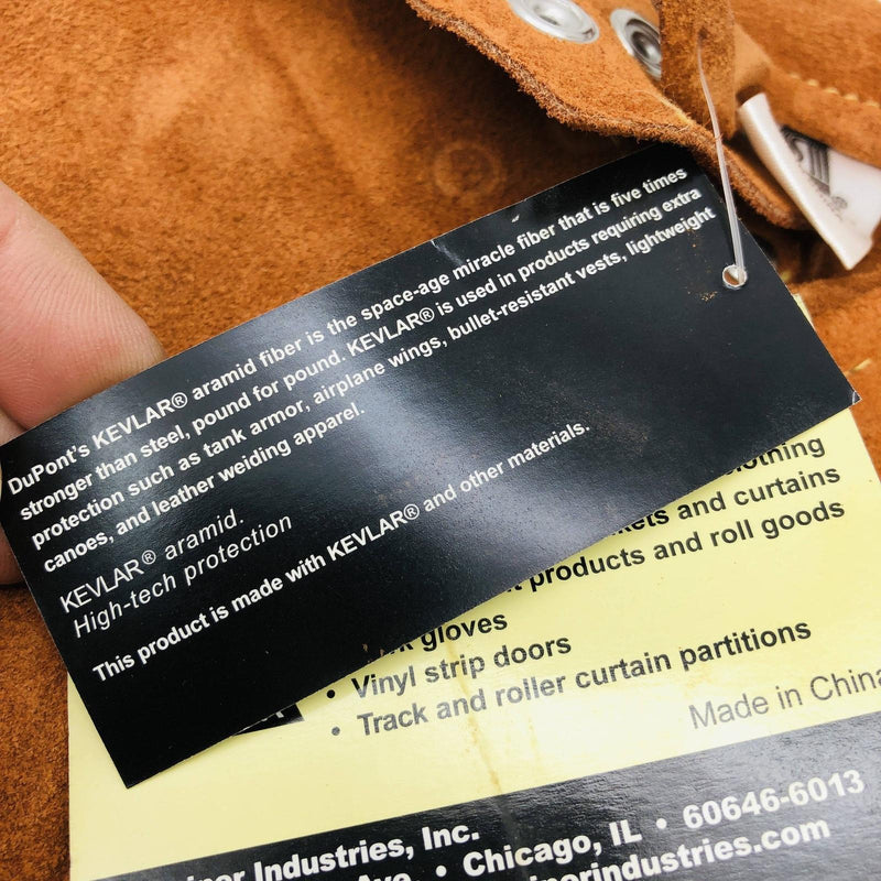 Steiner 9210 Welding Cape Sleeves Without Bib 4XL Premium Side Split Cowhide 5