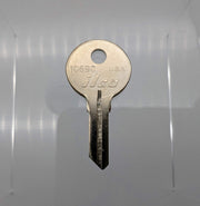 10x Ilco 1069C Key Blanks National Cabinet Lock Nickel Plated NOS 1