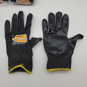 TenActiv ESD A4 Cut Resistant Gloves Medium Nitrile Dipped S18TAFGFN 3 Pairs 2