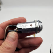 Ademco 2174-70 Shunt Lock Momentary Switch 1-3/8" L x 0.70" D Keyed 2415 w Leads 4