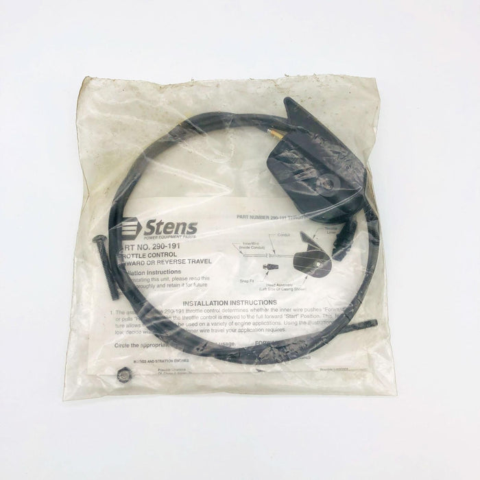 Stens 290-191 Throttle Control Kit New NOS Sealed 5