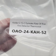 Kidde S-15-C Fyrindex Rate Of Rise Fire Detector Thermostat 6-125VAC / 6-24VDC 6
