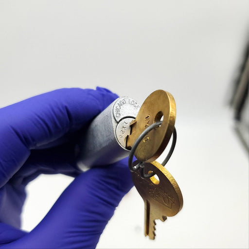 Chicago File Cabinet Lock Cylinder 5001-50 Keyed Alike 1X20 Vintage USA Made NOS 1