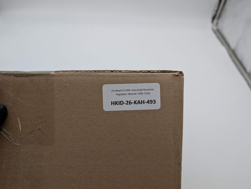 Zumbach EU20K Industrial Electronic Regulator Module 220V 75VA