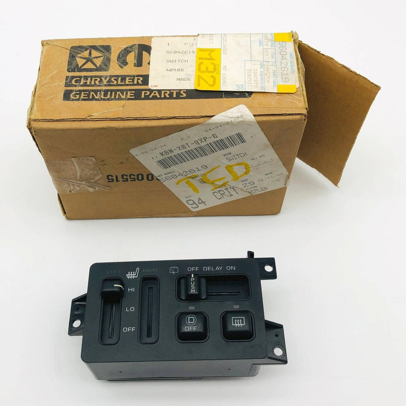 Mopar 56042619 Switch for Defrost Windshield Wipers Heated Seats OEM NOS Open 1