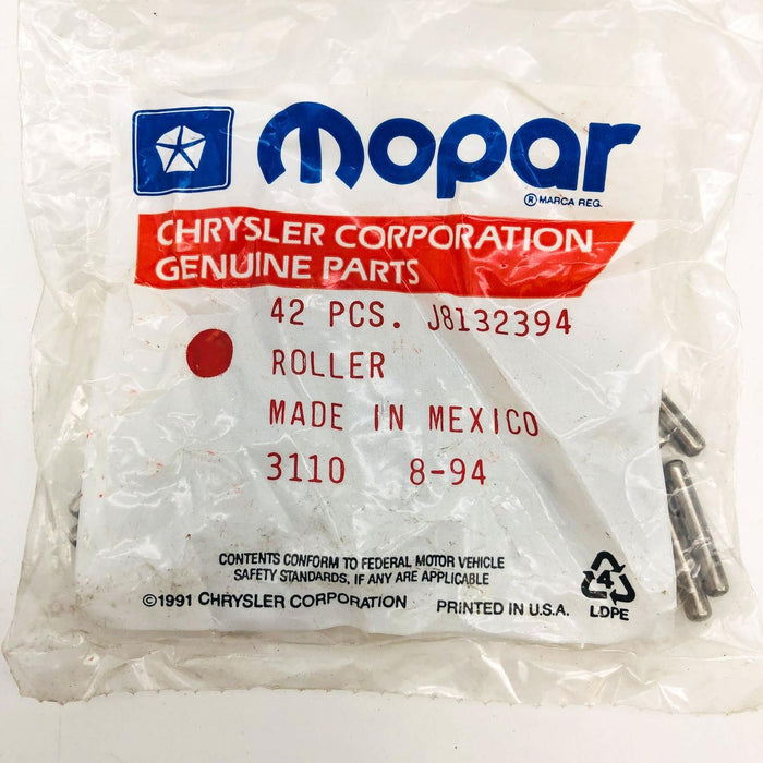 Mopar 8132394 Roller for Gear Train 42 pcs OEM NOS 81-86 Jeep T-176 T-177 6