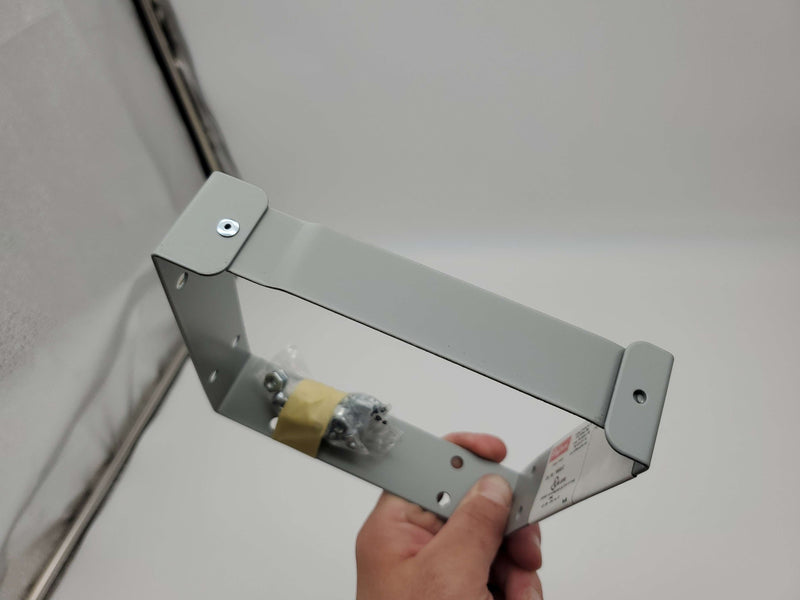 Hoffman F66GUC Wireway U-Connector fits 6" W x 6" L & Hardware 3