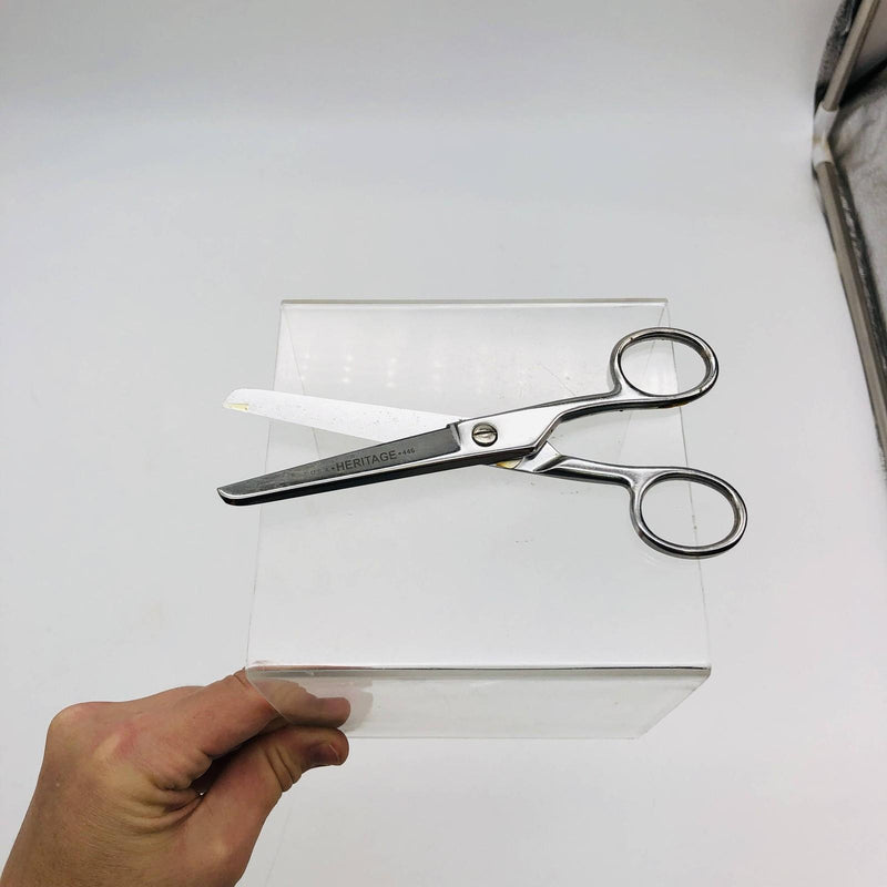 Klein Tools 446HC Scissors Safety Scissors Cutting 6-Inch Made in USA Heritage 5