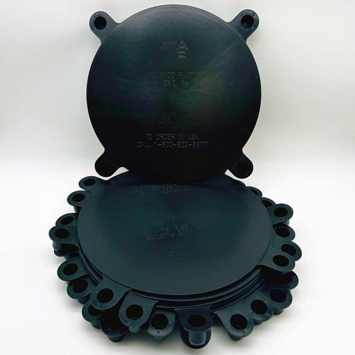 Essentra 30012A Studded Raised Face Flange Protector 12in Blck Quickfit Pk of 10 1