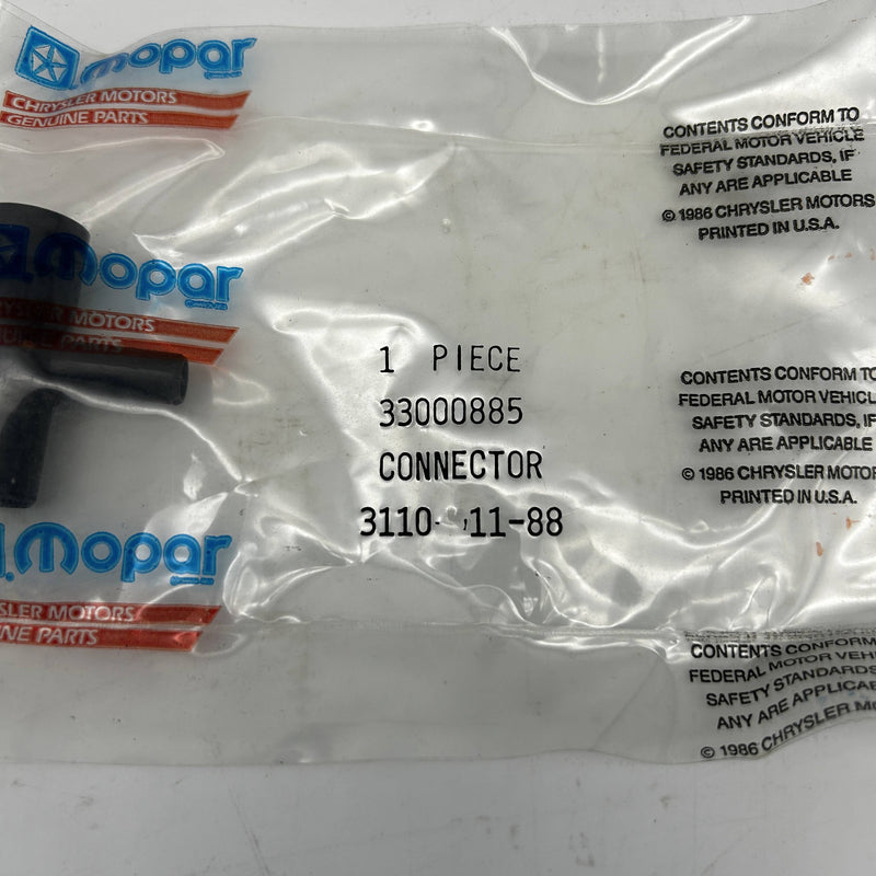 Mopar 33000885 Connector OEM New Old Stock NOS Sealed
