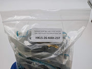 National C8106 Cam Lock 1-7/16" Len 3/4" Diam Dull Chrome Flush Mount Keyed Diff 6