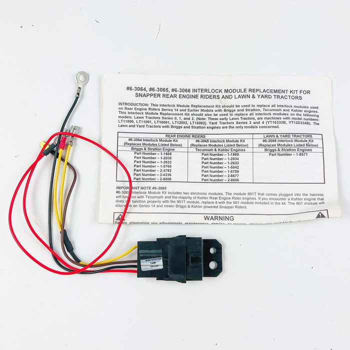 Snapper 63064 Module Kit Interlock 0901 FE5 OEM NOS Replaced by 7047103/7063064 1