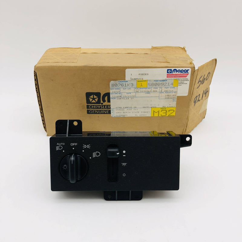 Mopar 56009214 Switch for Headlights OEM New Old Stock NOS Open 3