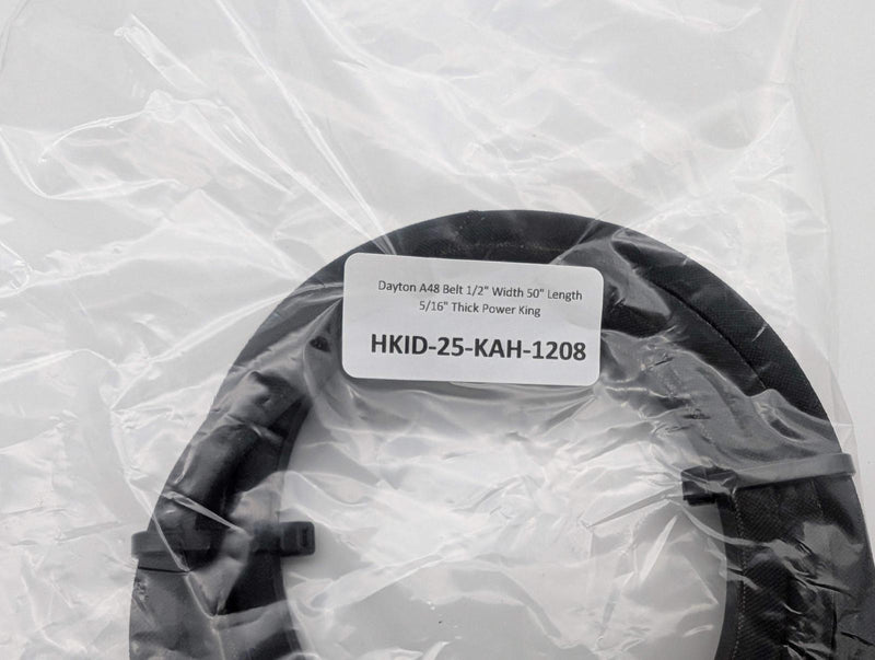 Dayton A48 Belt 1/2" Width 50" Length 5/16" Thick Power King 4