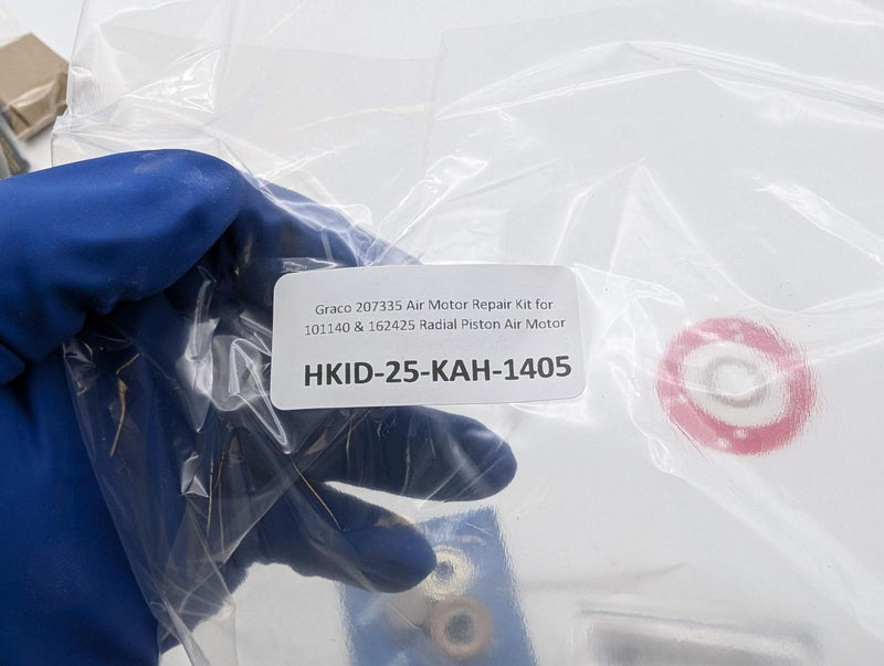 Graco 207335 Air Motor Repair Kit for 101140 & 162425 Radial Piston Air Motor 5
