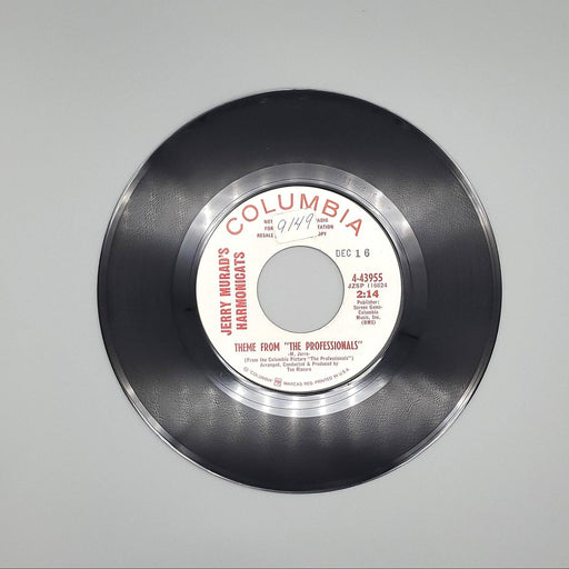 Jerry Murad's Harmonicats Theme The Professionals Single Record 1966 PROMO 1