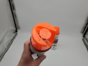 Rust-Oleum Inverted Marking Spray Paint Flourescent Orange 17oz Can Pack of 2 5